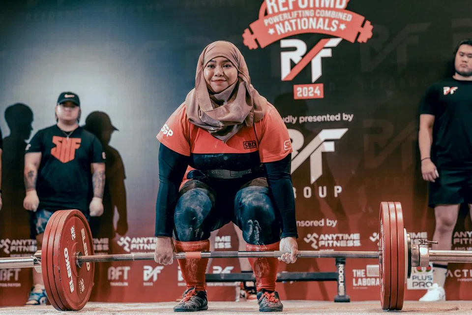 Singapura, Nur Nadhirah Mohamed Amran, angkat berat, powerlifting