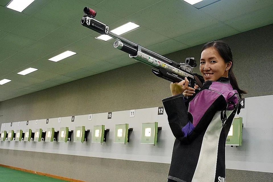 HARAPAN PINGAT: Jasmine Ser memenangi pingat emas di Sukan Komanwel di Scotland padal 2014 dan berharap dapat menang di Rio de Janeiro. - Foto fail