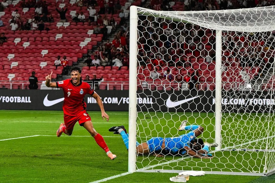 bola sepak, Ikhsan Fandi, Singa, kelayakan Piala Asia, India 