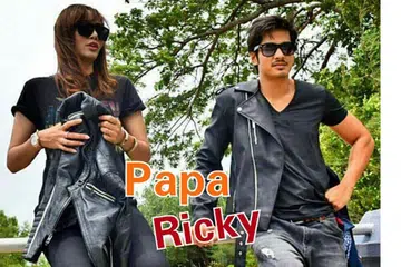 MINAH DAN MAT MOTOR: Siti Elizad (kiri) dan Fadlan Hazim selesa bergandingan dalam drama 'Papa Ricky' kerana berkongsi minat serupa menunggang motosikal berkuasa besar. - Foto ASTRO PRIMA