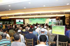 Majlis Nuzul Al-Quran 2023 di Pusat Islam Jamiyah mendapat sambutan baik hadirin.