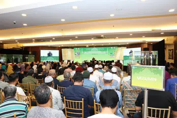 Majlis Nuzul Al-Quran 2023 di Pusat Islam Jamiyah mendapat sambutan baik hadirin.