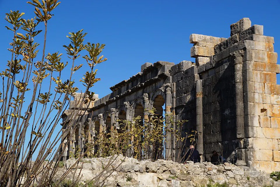 KESAN RUNTUHAN: Volubilis cukup bersejarah.