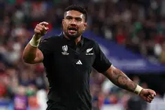 BAKAT MENYERLAH: Ardie Savea datang daripada keluarga yang kaya dengan budaya dan sejarah ragbi, dan beliau bertekad mencipta satu lagi sejarah buat keluarga dan negaranya New Zealand di Perancis. 