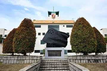 Kejadian itu berlaku pada 1.22 petang di bangunan di Sekolah 3, Pusat Latihan Asas Tentera (BMTC).