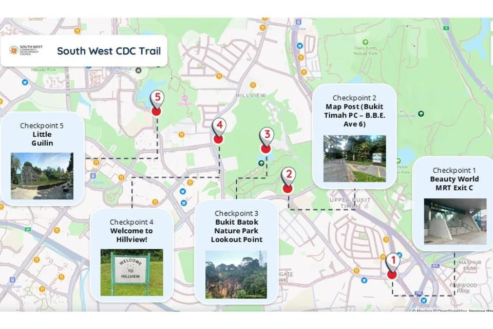 Jejak Berjalan Kaki CDC South West.