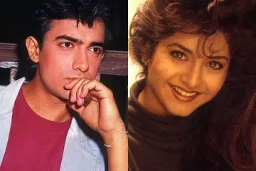 SALING MENUDUH: Aamir Khan dan Divya Bharti dikatakan bertelagah hingga Aamir mengusulkan kepada penerbit Yash Chopra supaya menggantikan Divya dengan Juhi Chawla bagi filem Darr.
