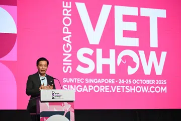 Majlis Veterinar, pameran veterinar singapura, alvin tan, undang-undang sektor veterinar