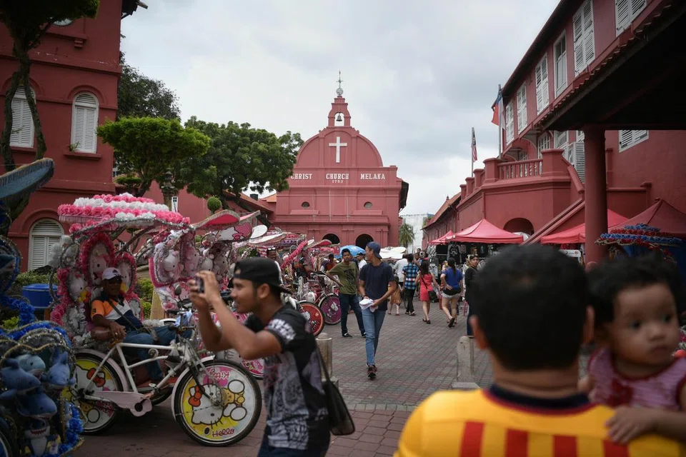 ANTARA TARIKAN UTAMA: Banyak beca terdapat di Melaka dengan sebilangannya memberi khidmat kepada pelawat ke negeri itu.