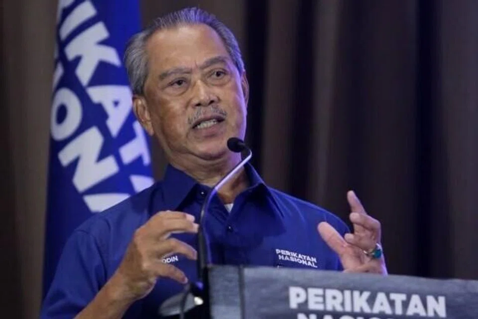 Tan Sri Muhyiddin Yassin mengumumkan peletakan jawatan sebagai Pengerusi Perikatan Nasional (PN) pada 1 Januari 2026.