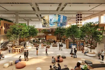 Lakaran pelukis bagi The HomePage @ Causeway Point.