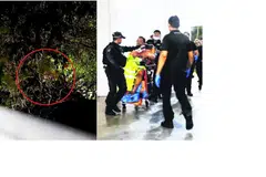 LELAKI DITAHAN: Seorang lelaki ditahan dan dibawa ke hospital pada 20 Januari selepas dia dikatakan membawa pisau di tempat awam dalam keadaan bogel.