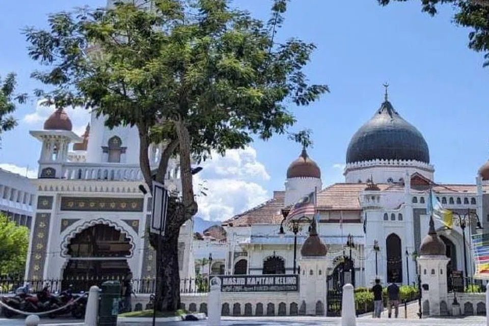 masjid kapitan keling, george town, pulau pinang 