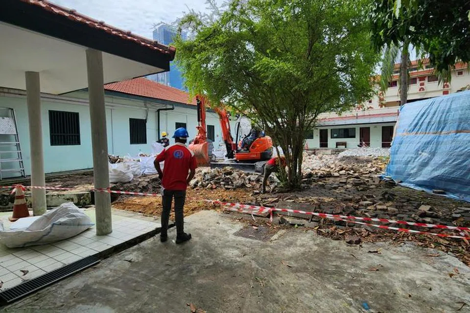 NAIK TARAF: Setakat ini, lebih 80 peratus kerja peningkatan Masjid Jamae Chulia sudah pun siap dijalankan.