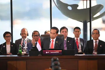 ENCIK JOKO WIDODO: Semasa pembukaan Sidang Puncak Asean Ke-42 di Labuan Bajo, Indonesia, pada Mei 2023.