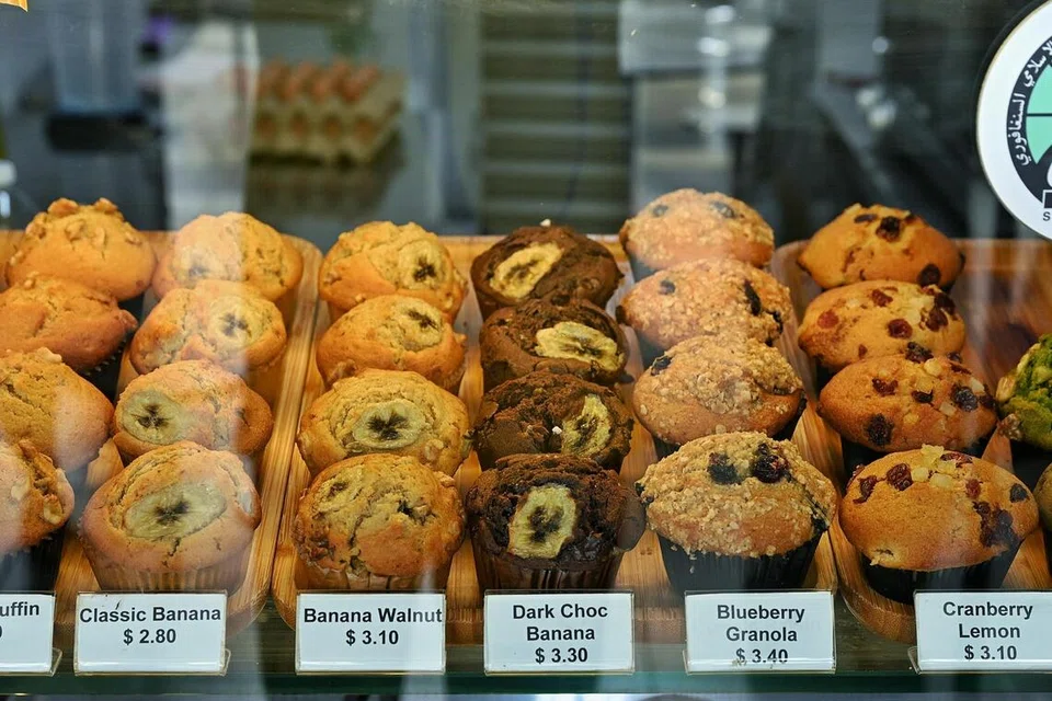 Singapura, Ah Tas Muffins, David Lim, mufin, Pusat Penjaja Serangoon Garden