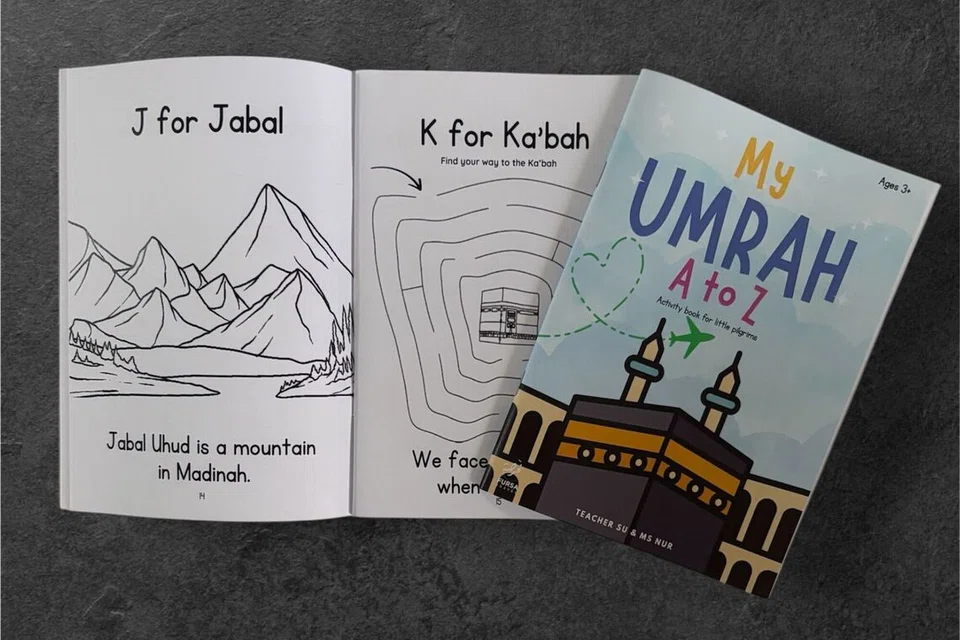 Buku panduan yang disediakan buat kanak-kanak kecil.