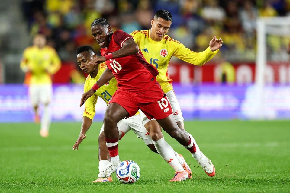 Penyerang berbisa Canada, Jonathan David (kiri), bakal memikul tanggungjawab besar di hadapan gawang bagi merobek gawang Bosnia dalam aksi pembukaan Kumpulan di Stadium BMO.