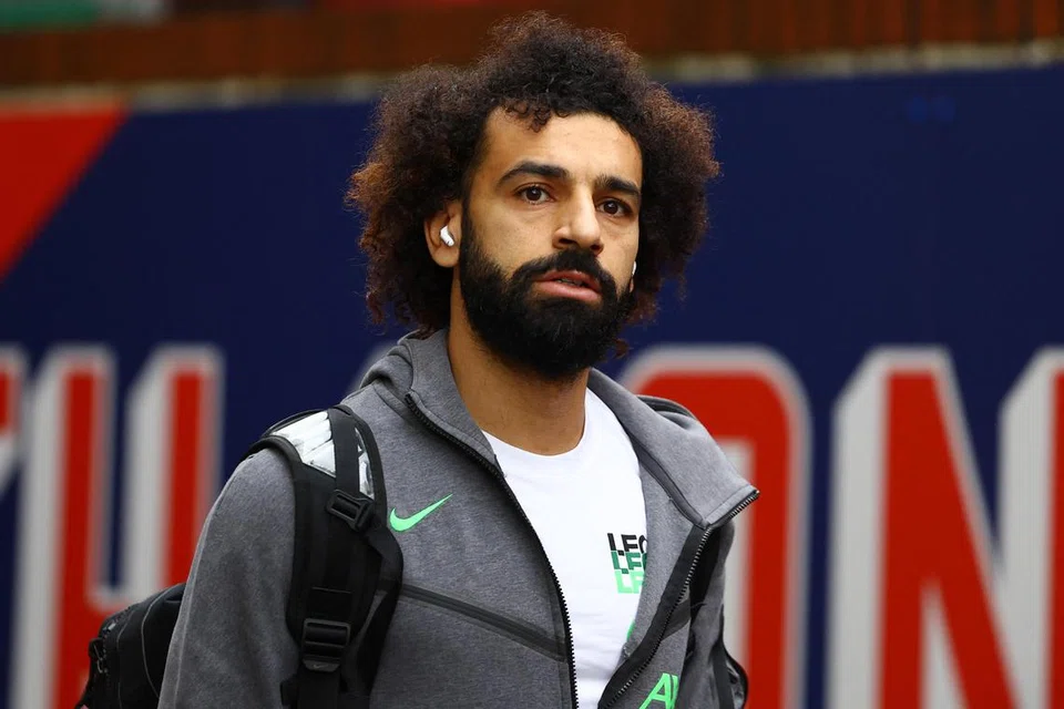 PENUH EMOSI: Penyerang Liverpool, Mohamed Salah, menyampaikan mesej keprihatinan terhadap situasi di Gaza.