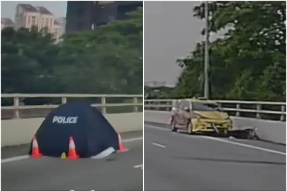 Seorang penunggang motosikal berusia 71 tahun meninggal dunia selepas kenderaannya bertembung dengan sebuah teksi di laluan menghala ke utara Ekspreswe Central (CTE), pada awal 29 April. 