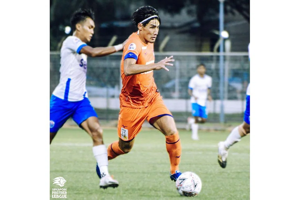 PEMAIN SERBA BOLEH: Albirex dijangka terus bergantung pada pemain pertahanan serba boleh Kazuki Hashioka yang bukan sahaja boleh membendung lawan, malah mencipta peluang gol. - Foto SPL