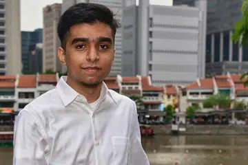 Pelajar Madrasah Aljunied Al Islamiah, Mohd Hussein Mohd Saddiq.