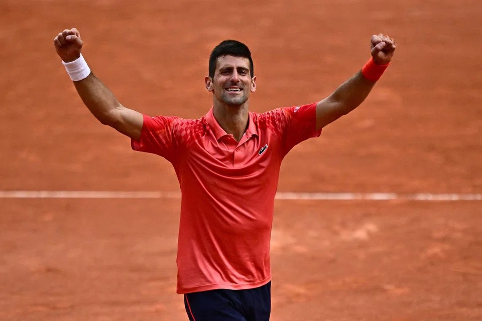 CIPTA SEJARAH: Pemain tenis Serbia, Novak Djokovic, mencipta sejarah apabila beliau menangi Grand Slam ke-23-nya dengan kejayaan ketiga Terbuka Perancis pada Ahad.