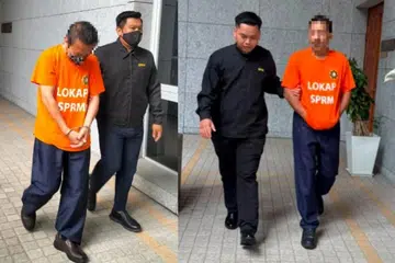 Dua suspek pertama yang ditahan reman, siasatan khas Suruhanjaya Pencegahan Rasuah Malaysia (SPRM), Laporan Siasatan Diraja Tabung Haji, yang kerugian RM10 bilion
