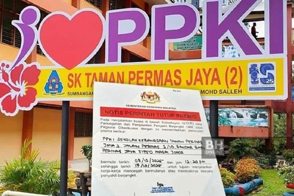 flu, Kempas, Johor, kuarantin