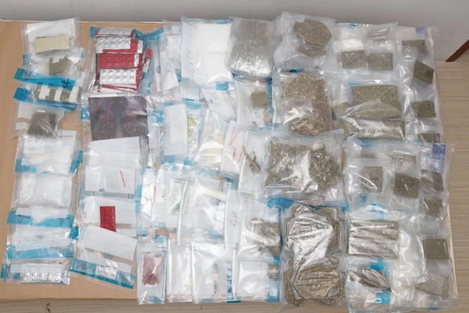 Dadah yang dirampas Biro Narkotik Pusat (CNB) dalam satu operasi antidadah di Anchorvale Lane pada 17 September termasuk kira-kira 6.15 kilogram ganja.