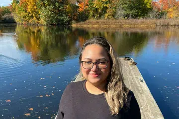 PENERIMA BIASISWA FULBRIGHT: Cik Aishah Winter menerima biasiswa Fulbright untuk menyokong pengajiannya di peringkat Sarjana Dasar Awam di Sekolah Heller bagi Dasar Sosial dan Pengurusan, Universiti Brandeis di Boston. - Foto ihsan AISHAH WINTER