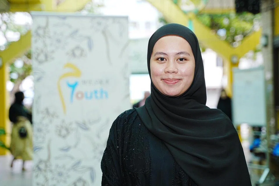 Meskipun tidak cukup tidur, Cik Farra Nur Quraisya Irwan, gembira dapat menyumbang kembali kepada masyarakat menerusi inisiatif RamaDAWN di Masjid Kassim pada awal pagi 7 Mac. 