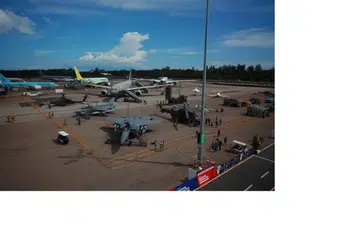 KEMBALI LAGI: Orang ramai berpeluang menghadiri Pertunjukan Udara Singapura. Pameran aeroangkasa dan pertahanan itu akan berlangsung dari 20 hingga 25 Februari 2024.