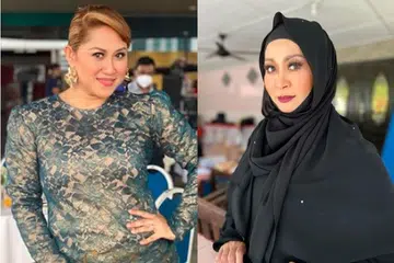 TIDAK DITIPU: Artis Liza Abdullah dan Ani Mayuni tidak ragu-ragu dengan syarikat hartanah menawarkan wang pendahuluan RM10 untuk membeli rumah kerana telah menghadiri sesi taklimat yang turut disertai dua peguam dengan pihak bank pada 2 Ogos lalu. Mereka juga belum menyerahkan sebarang dokumen. - Foto-foto INSTAGRAM ANI MAYUNI, LIZA ABDULLAH