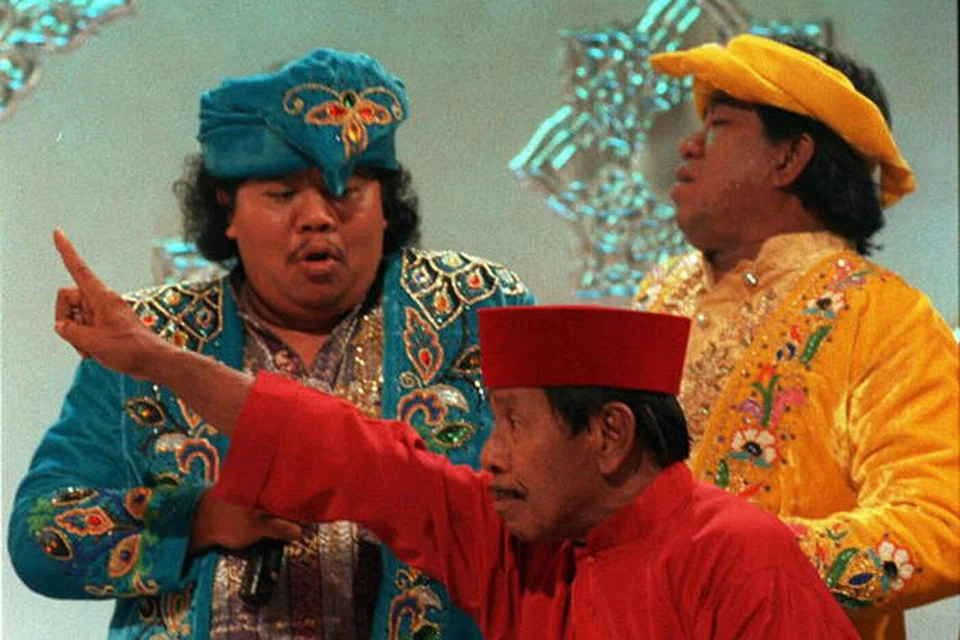 Ikon lawak silam, (dari kiri) Alias Kadir, Yahya Sulong dan Mahadi Shor selamba sahaja membuat penonton pecah-pecah perut dengan gaya mereka yang bersahaja.