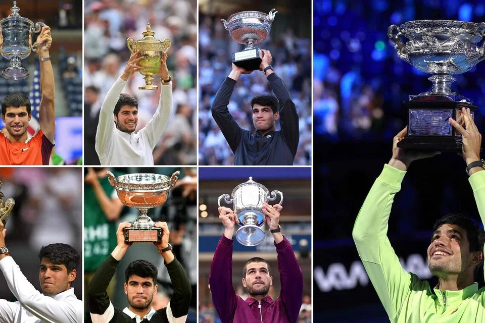 Carlos Alcaraz, tenis, Grand Slam