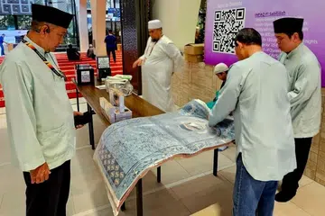 Masjid Omar Salmah, jerayawara, roadshow, infaq ramadan