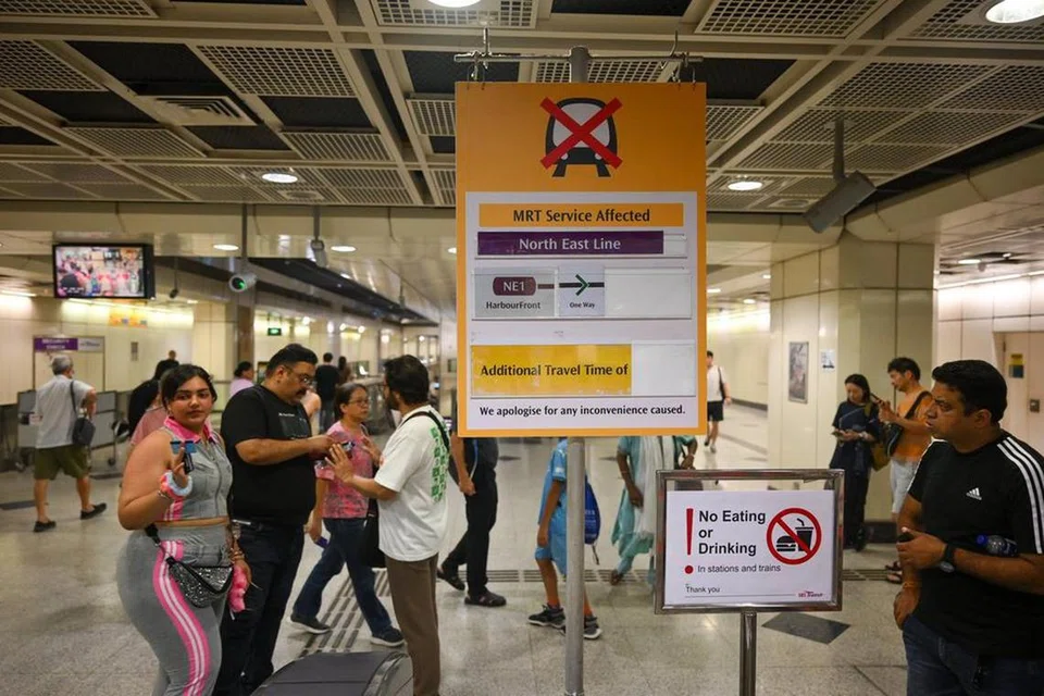 MRT rosak, NEL, gangguan 3 jam, kerosakan kuasa