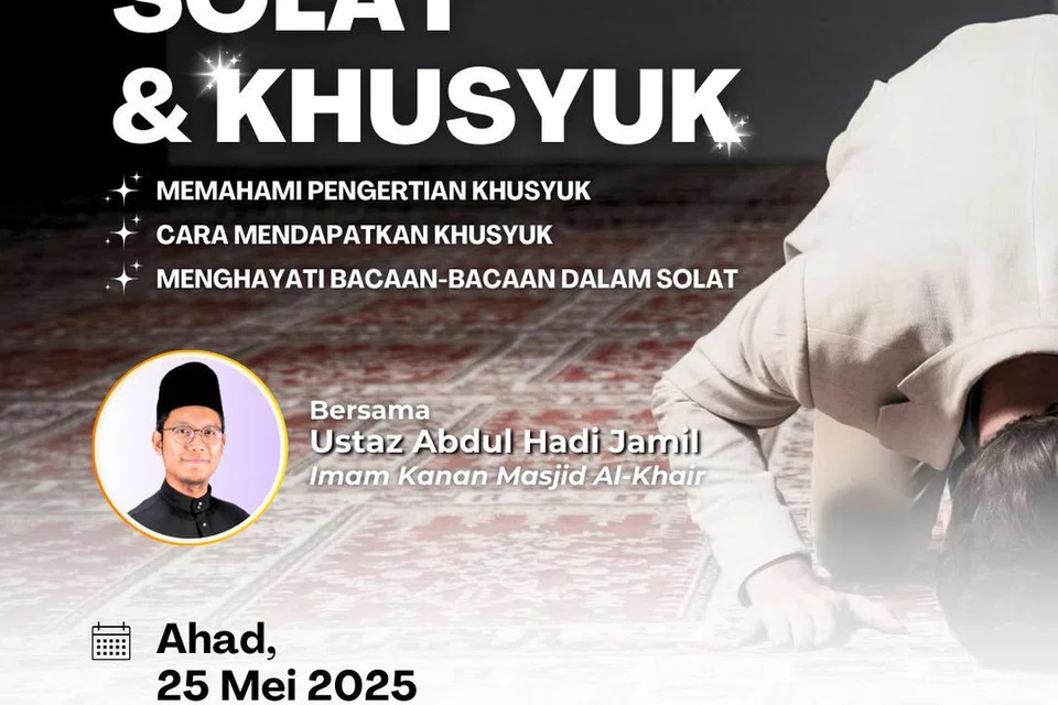 solat, khusyuk, ceramah