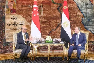 Presiden Tharman, Fattah al-sisi