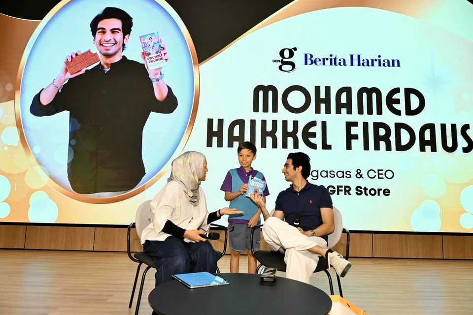 TETAMU UNDANGAN: Pengasas dan ketua pegawai eksekutif SGFR, Encik Mohamed Haikkel Firdaus turut diundang dalam majlis penyampaian hadiah yang diadakan di Auditorium SPH pada 31 Oktober 2025.