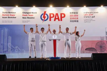 MASAGOS, BAEY YAM KENG, KO POH KOON, DAVID NEW, CHARLENE CHEN