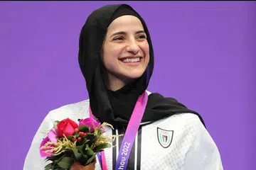 JADI KEBANGGAAN: Kejayaan Hala Alqadi menjadikan beliau atlet wanita Palestin pertama yang memenangi pingat Sukan Asia. 