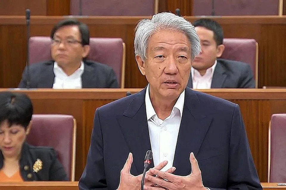 Menteri Kanan Teo Chee Hean, yang mengetuai Jawatankuasa Antara-Menteri Mengenai Perubahan Iklim