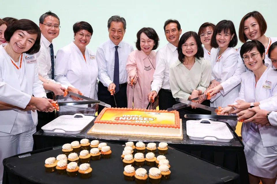 Hari Jururawat SingHealth, Wee Wei Ling, dan Menteri Negara Kanan bagi Kesihatan, Tan Kiat How