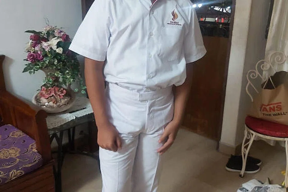 Muhammad Nur Shazly Mohd Ali, 14 tahun, meninggal dunia di tempat kejadian selepas terlibat dalam kemalangan jalan raya melibatkan sebuah treler di Marine East Drive pada Isnin (31 Mei).