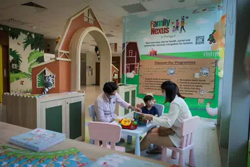 MUDAHKAN AKSES: Family Nexus@Punggol di SHP-Punggol yang terletak di 681 Punggol Drive menawarkan perkhidmatan sehenti yang kini dapat mengurangkan keperluan masyarakat dalam dapatkan perkhidmatan berbeza di pelbagai tempat. 