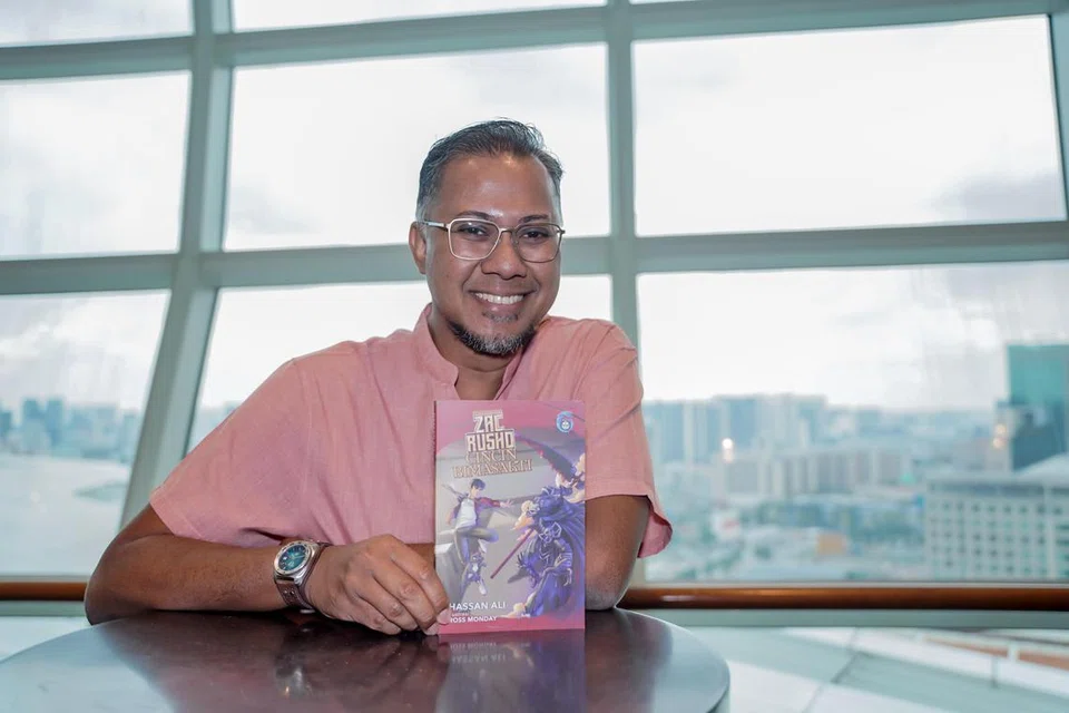 CERITA FANTASI: Buku ‘Pengembaraan Zac Rushd: Cincin Bimasakti’ oleh Hassan Hasaa’ree Ali menceritakan tentang watak Zac yang perlu mencari cincin bimasakti sebelum ia jatuh ke tangan musuh. Musuh itu mahu menggunakan cincin tersebut untuk memusnahkan benteng antara realiti Zac dengan alam yang dinamakan, DiAntara.