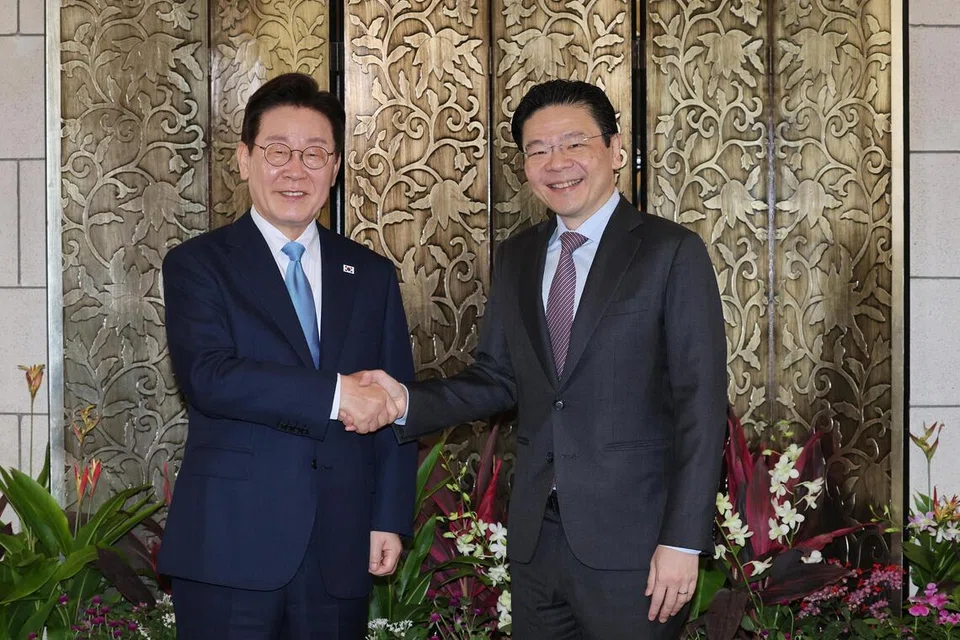Lee Jae Myung, Lawrence Wong, Korea Selatan 