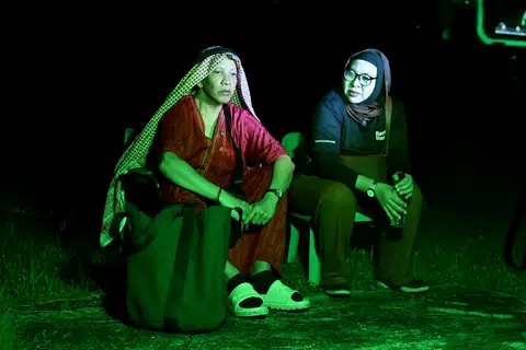 Rubiah Mohd, Roslan Shah, Night Walk, MBK Film Studio